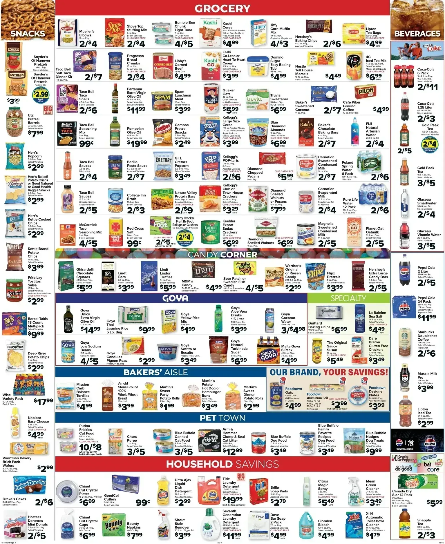 La Bella Marketplace weekly ad page 1