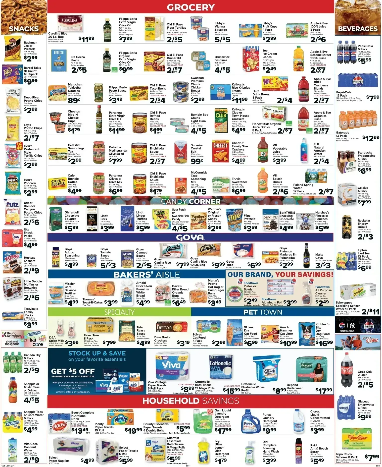 La Bella Marketplace weekly ad page 1