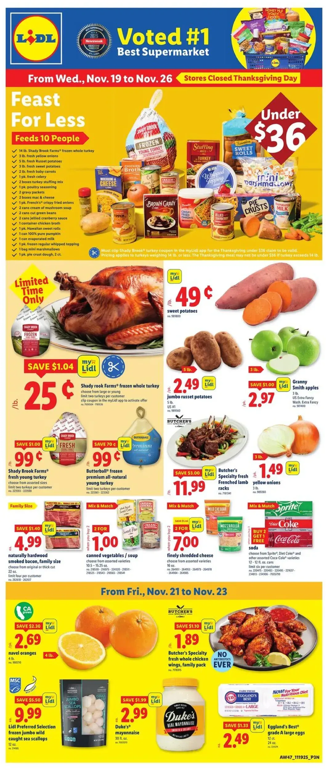 Lidl weekly ad page 1
