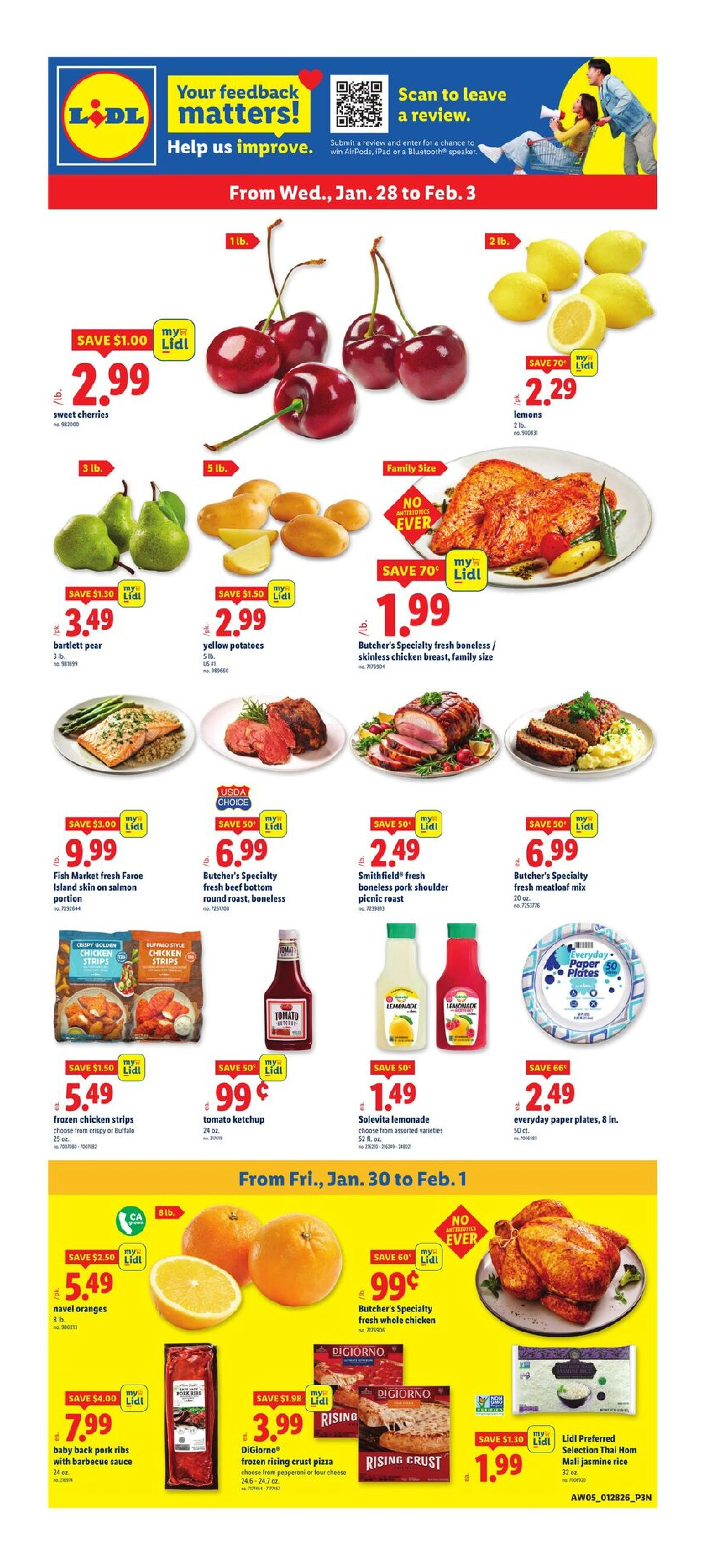Lidl weekly ad page 1
