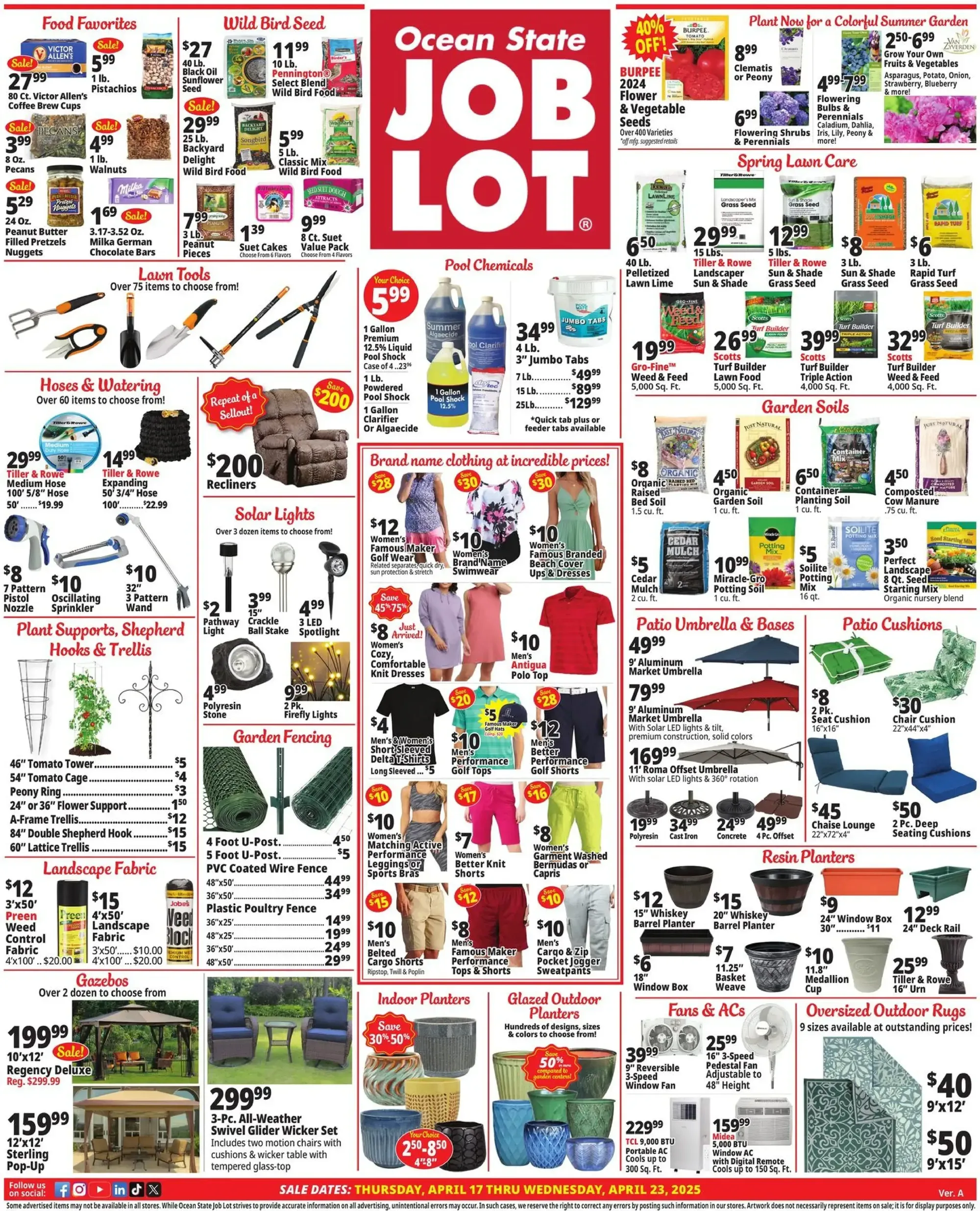 Ocean State Job Lot weekly ad page 1