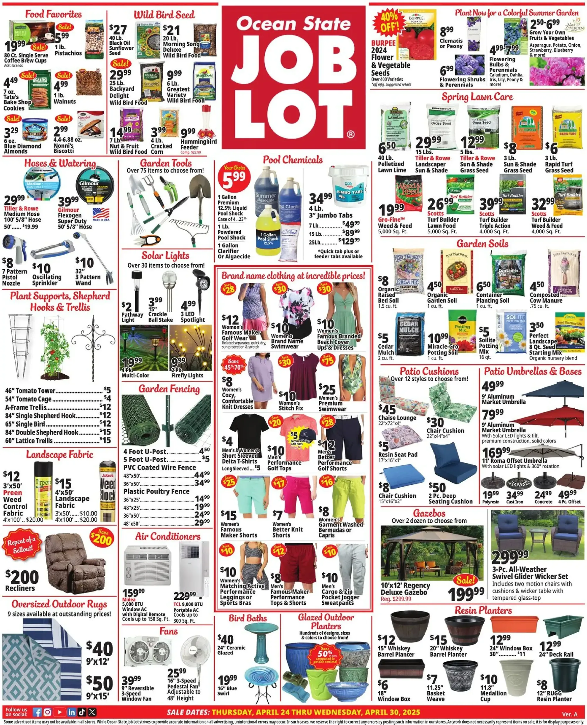 Ocean State Job Lot weekly ad page 1