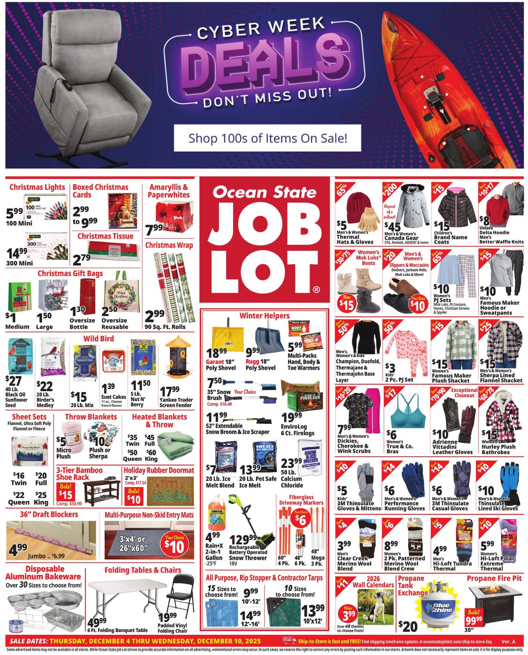 Ocean State Job Lot weekly ad page 1