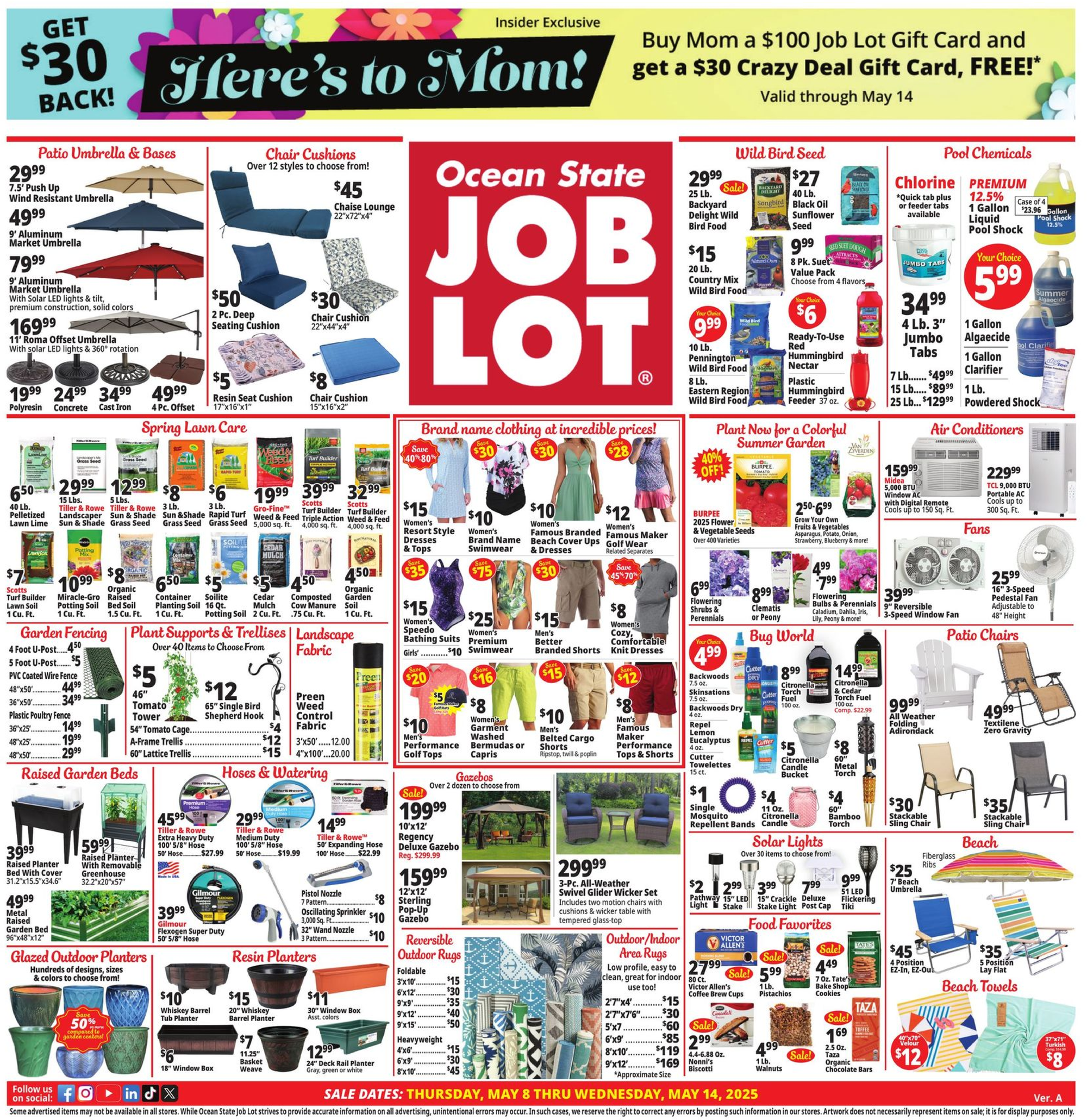 Ocean State Job Lot weekly ad page 1