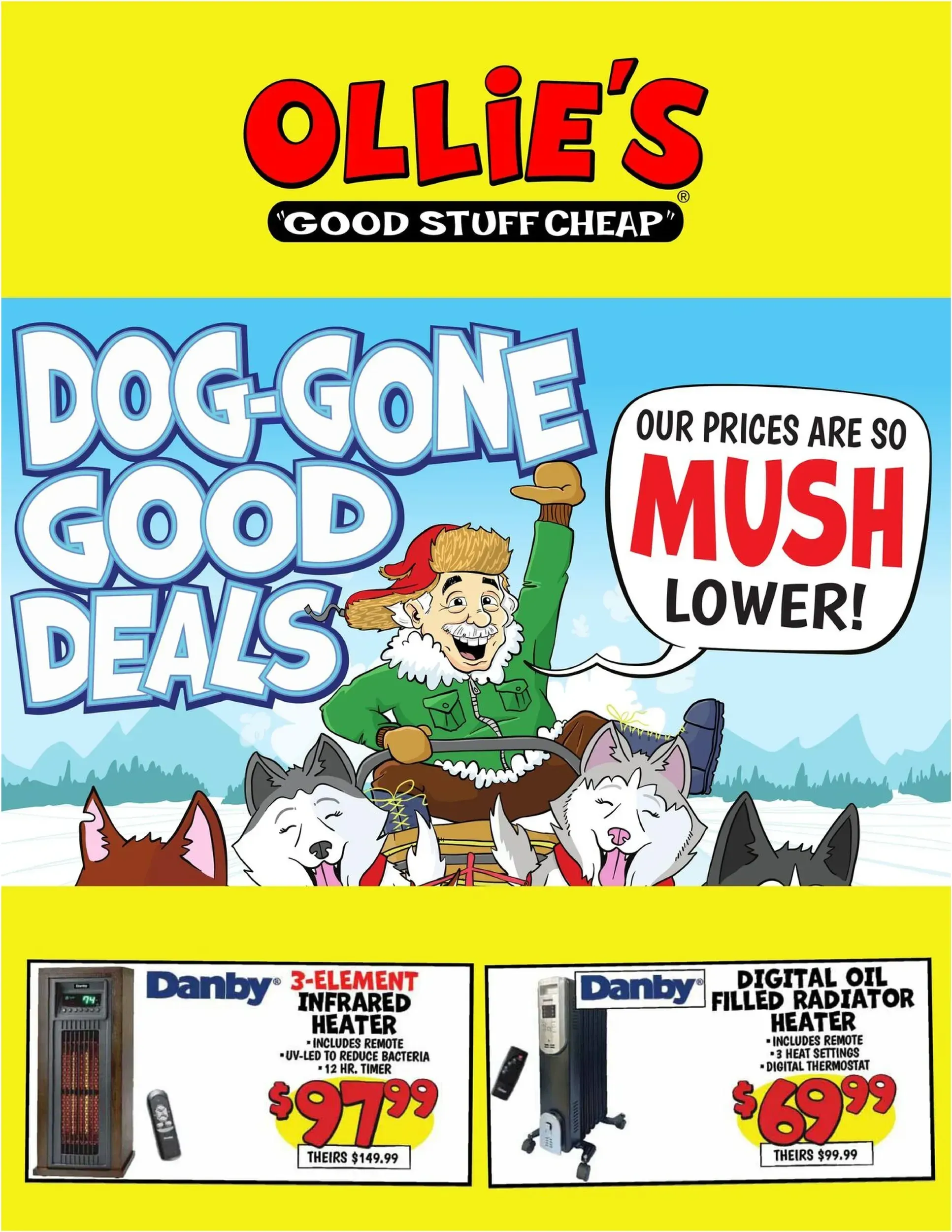 Ollies Bargain Outlet weekly ad page 1