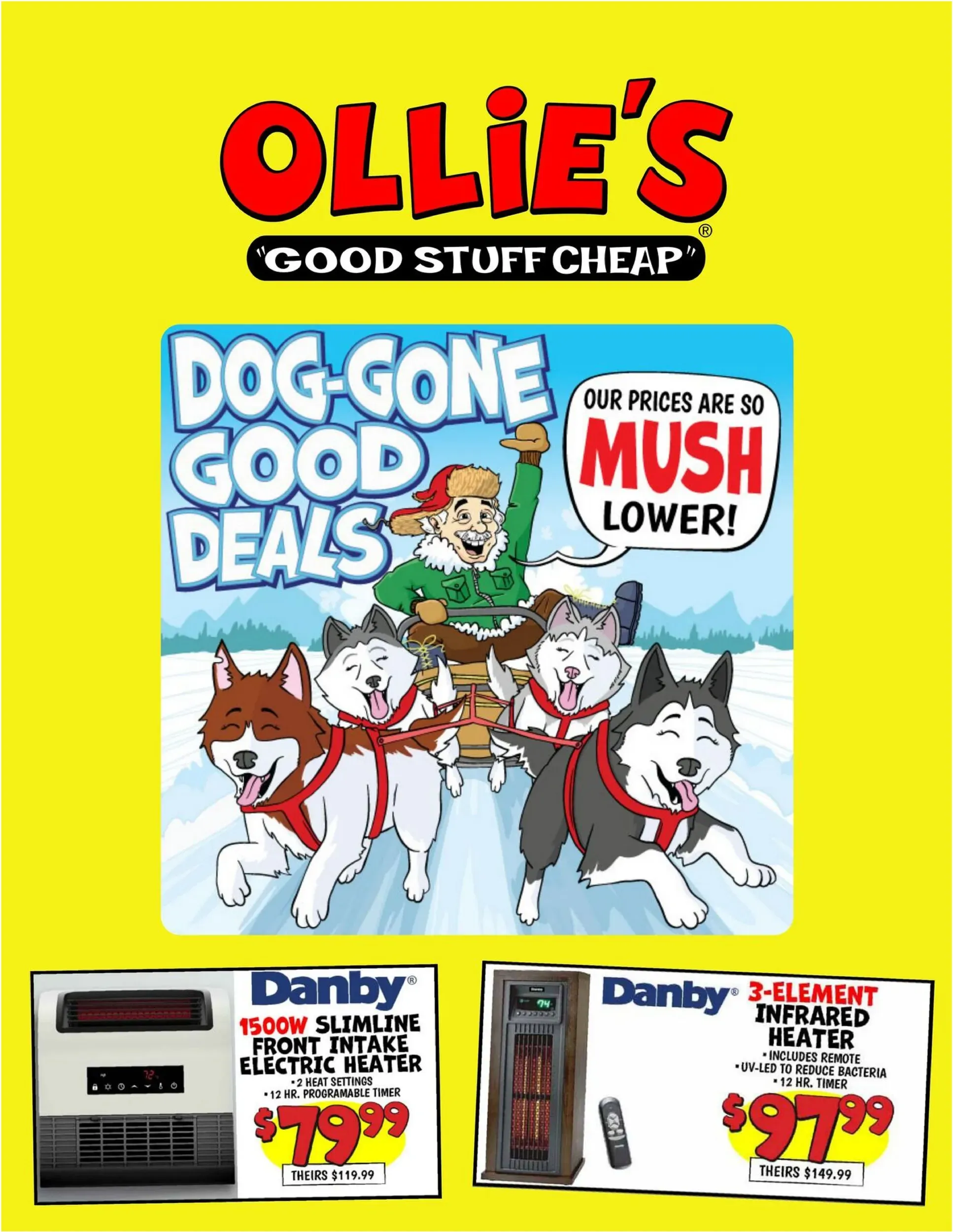 Ollies Bargain Outlet weekly ad page 1