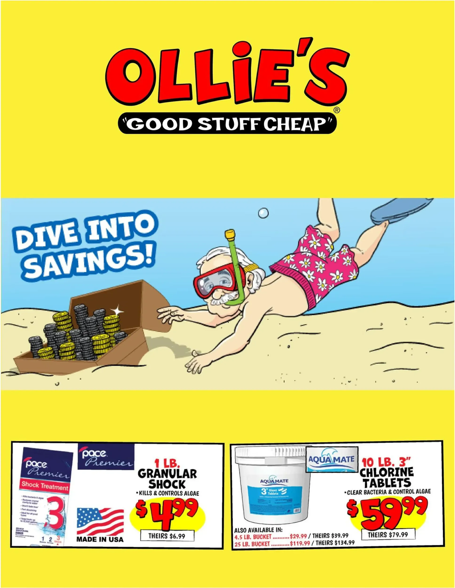 Ollies Bargain Outlet weekly ad page 1