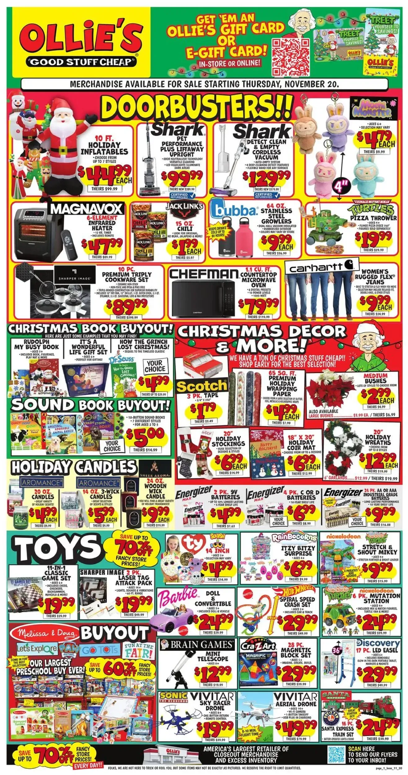 Ollies Bargain Outlet weekly ad page 1