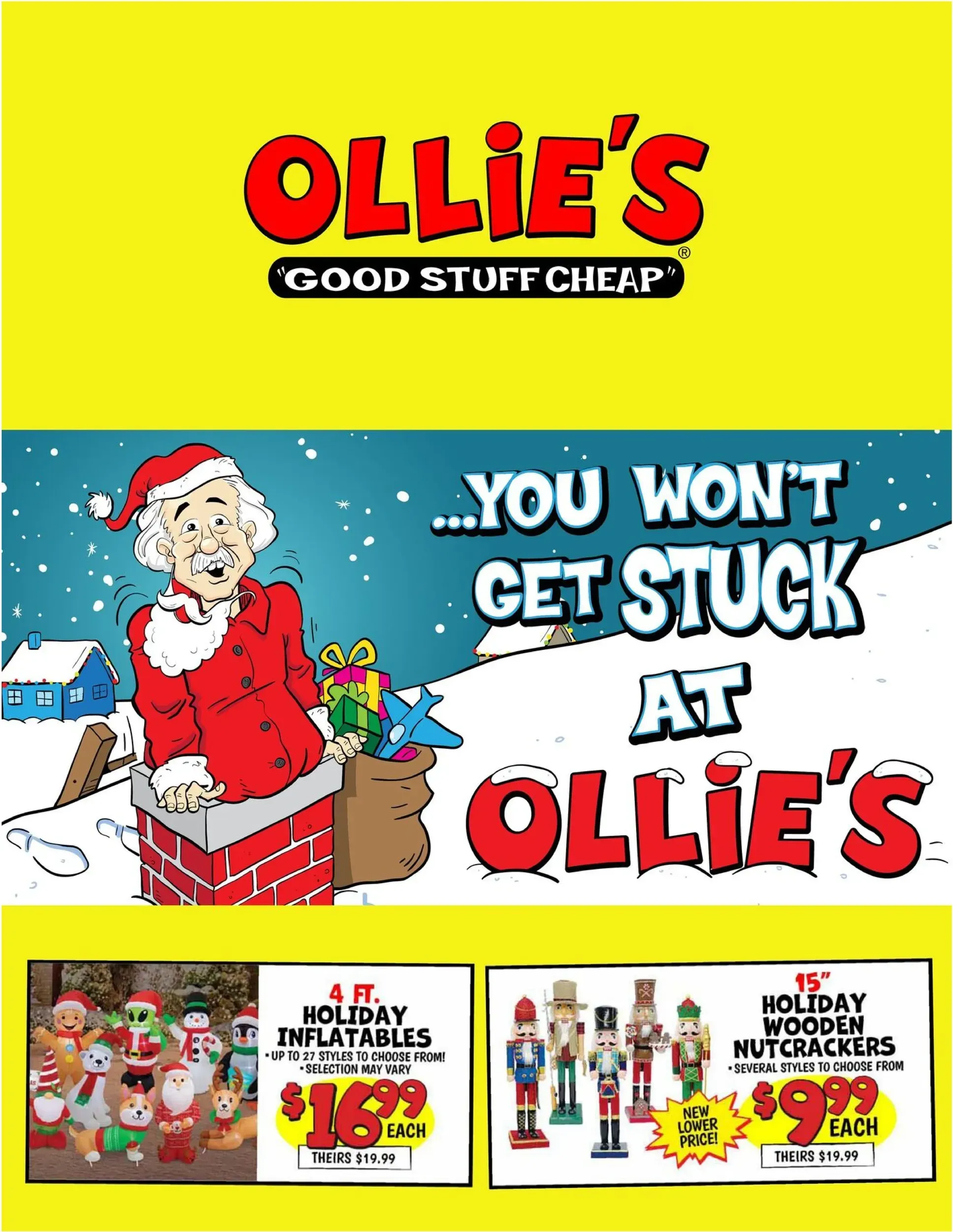 Ollies Bargain Outlet weekly ad page 1