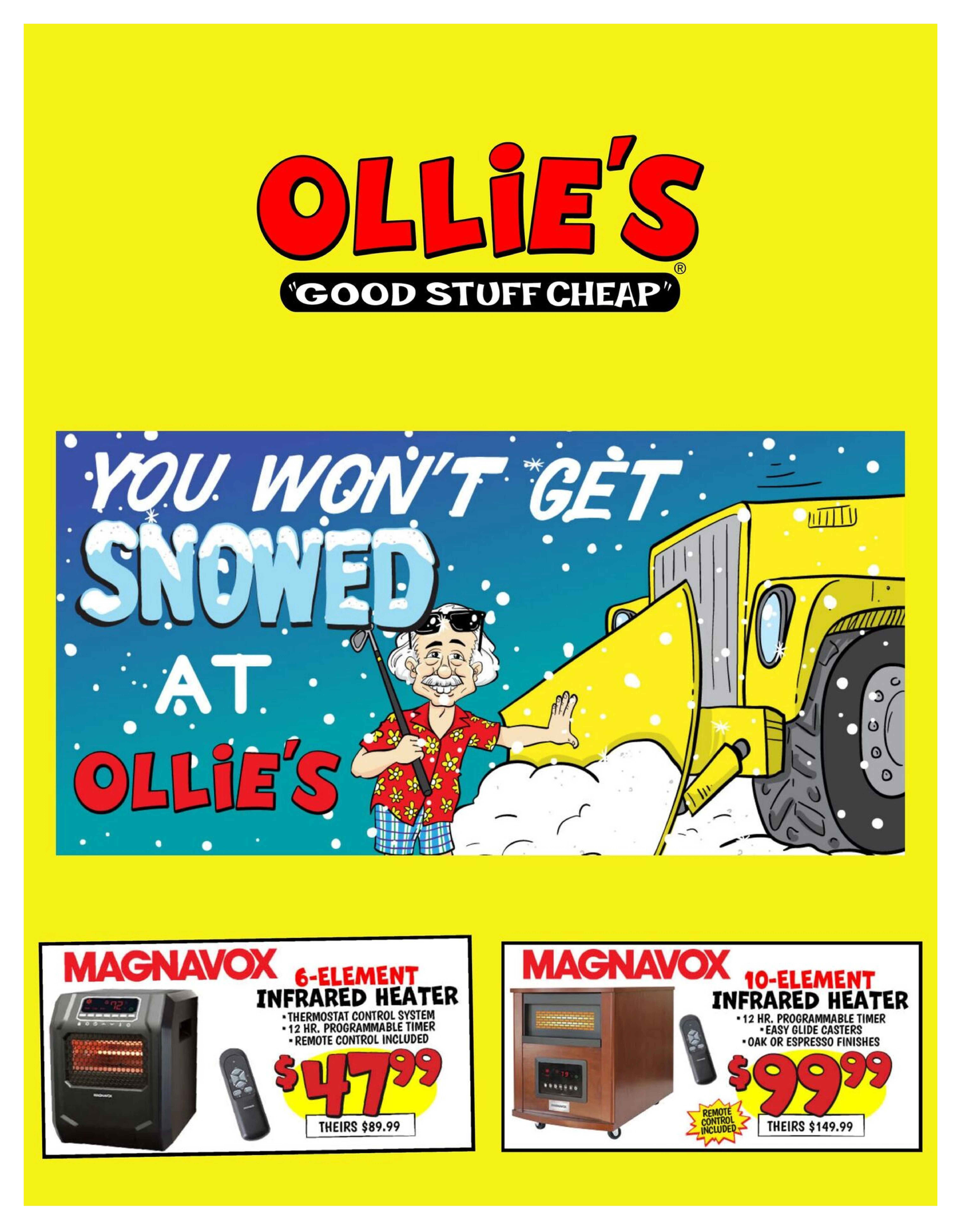 Ollies Bargain Outlet weekly ad page 1
