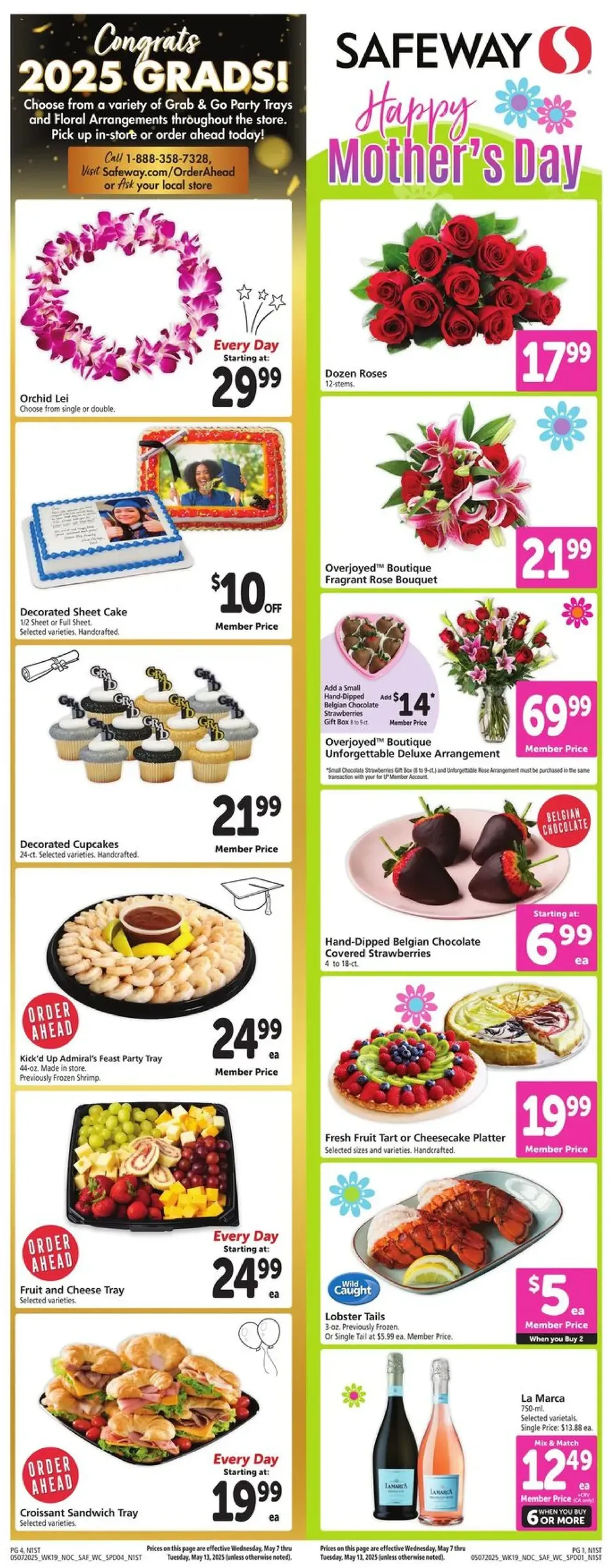 Safeway weekly ad page 1