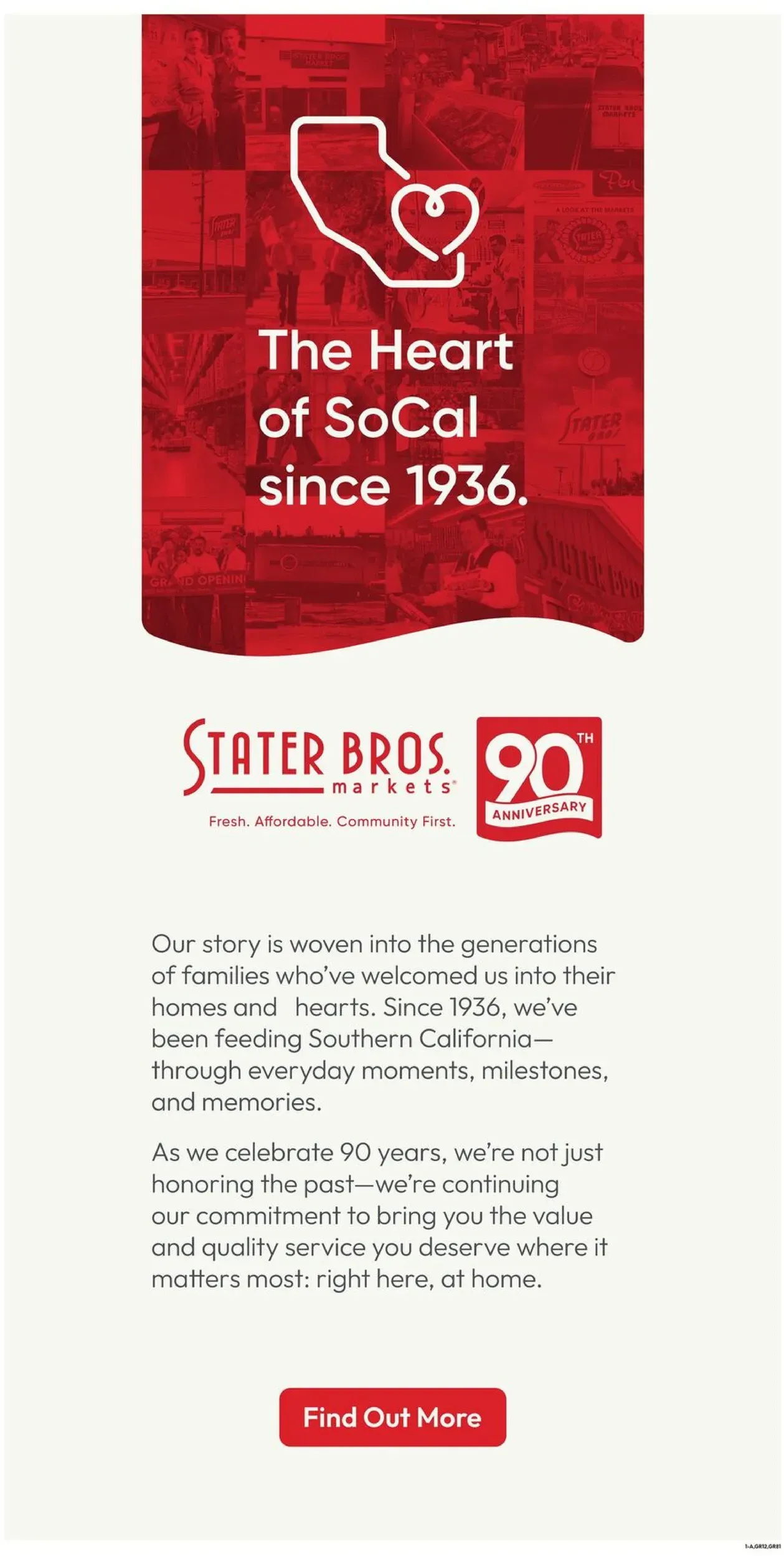 Stater Bros Markets weekly ad page 1