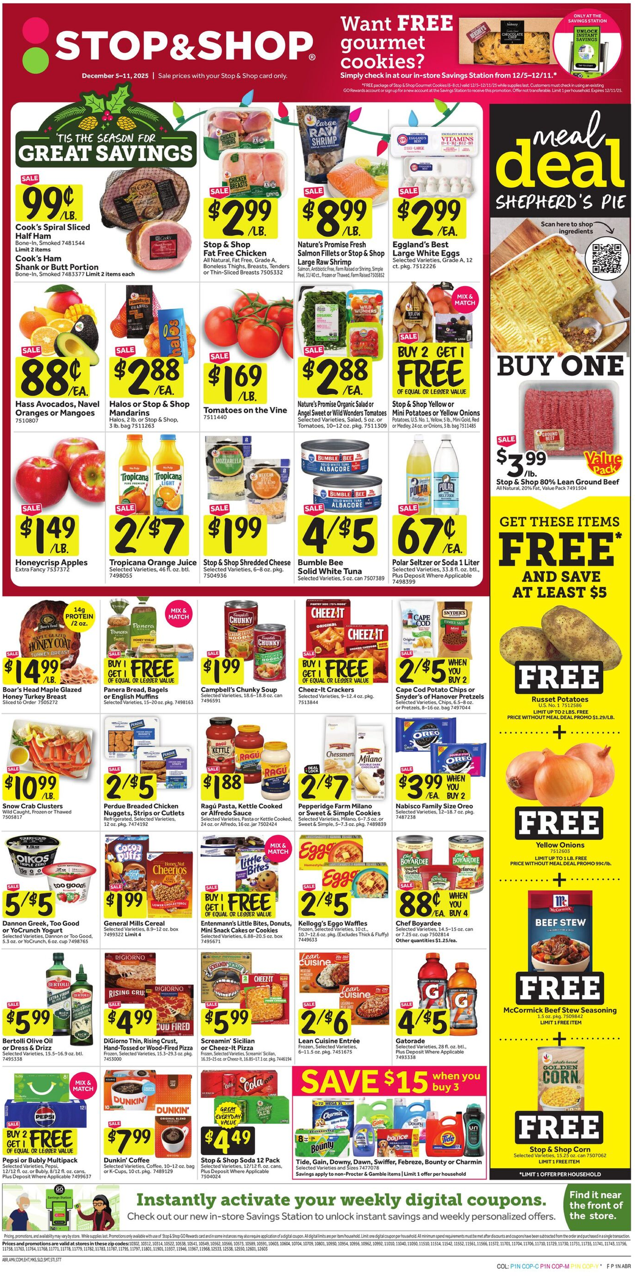 Stop  Shop weekly ad page 1