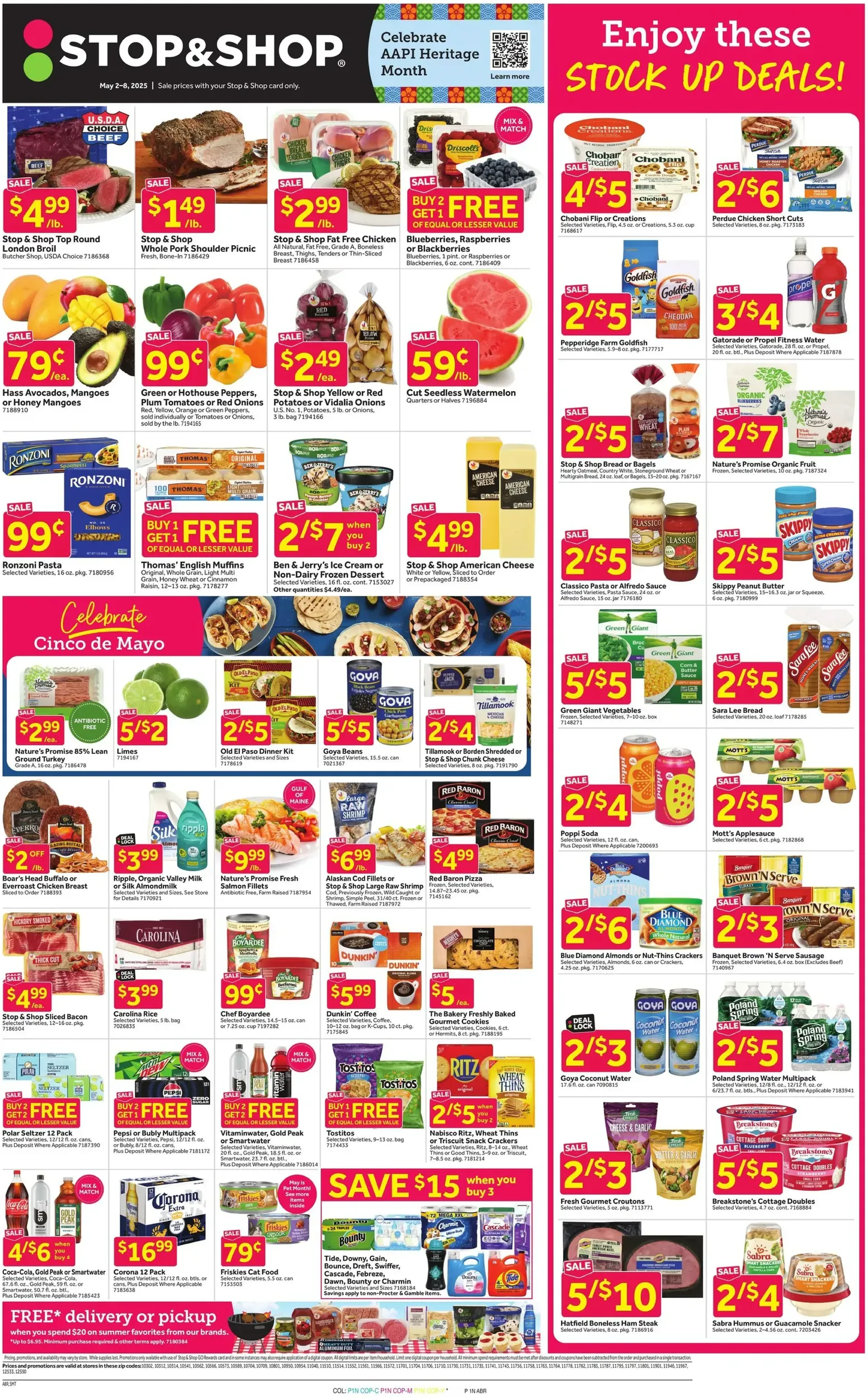 Stop  Shop weekly ad page 1