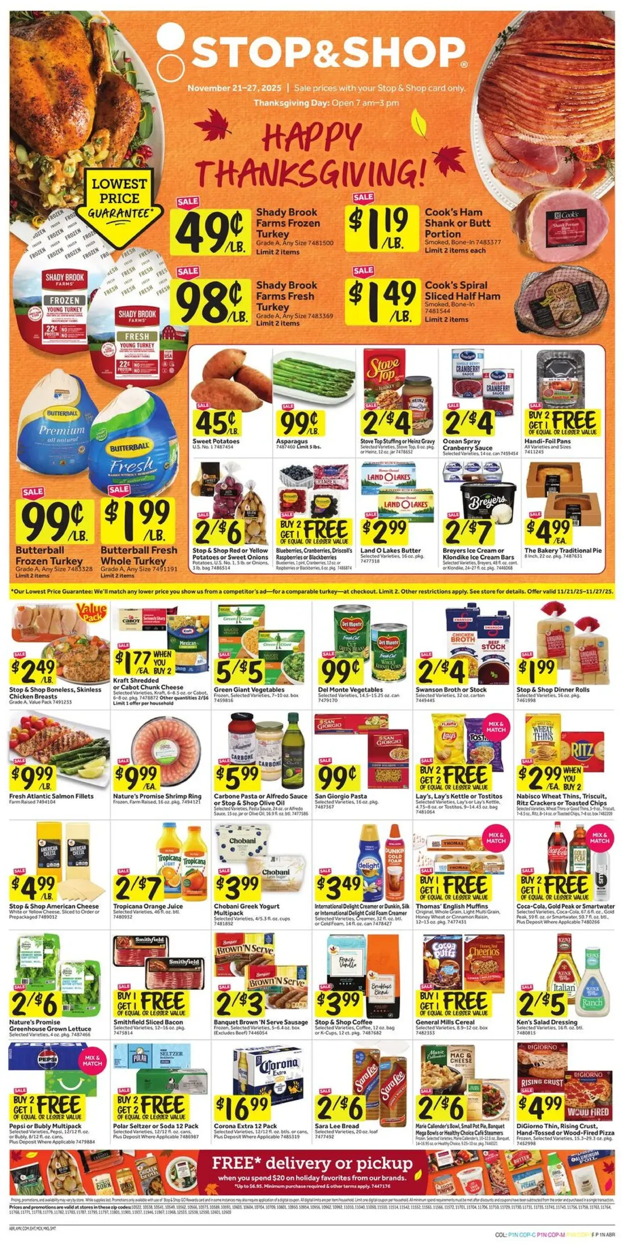 Stop  Shop weekly ad page 1