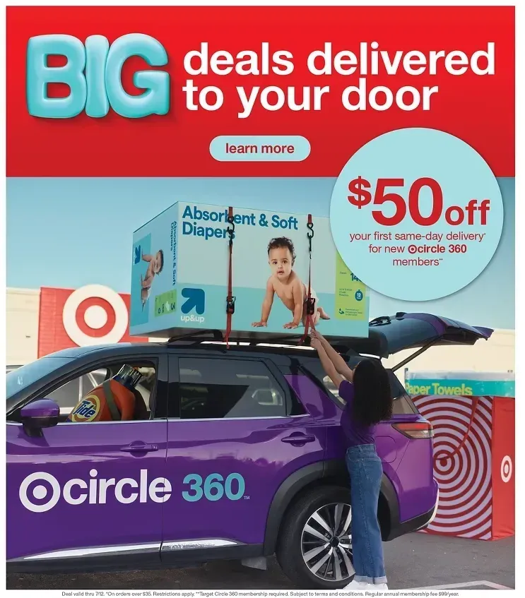 Target weekly ad page 1