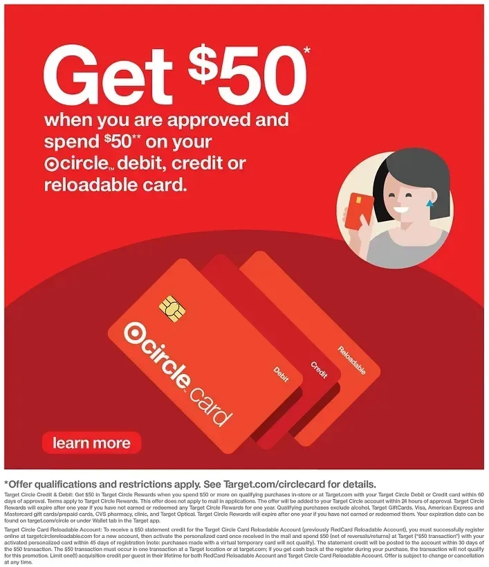 Target weekly ad page 1