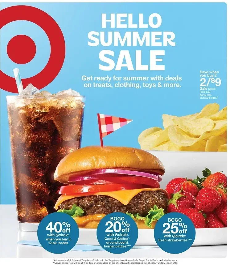 Target weekly ad page 1