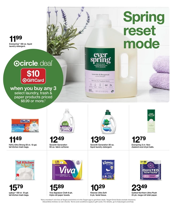 Target weekly ad page 1