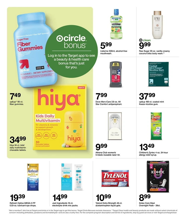 Target weekly ad page 1