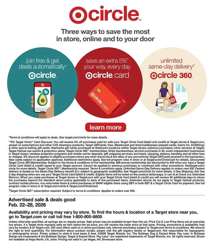 Target Weekly Ad Page 29