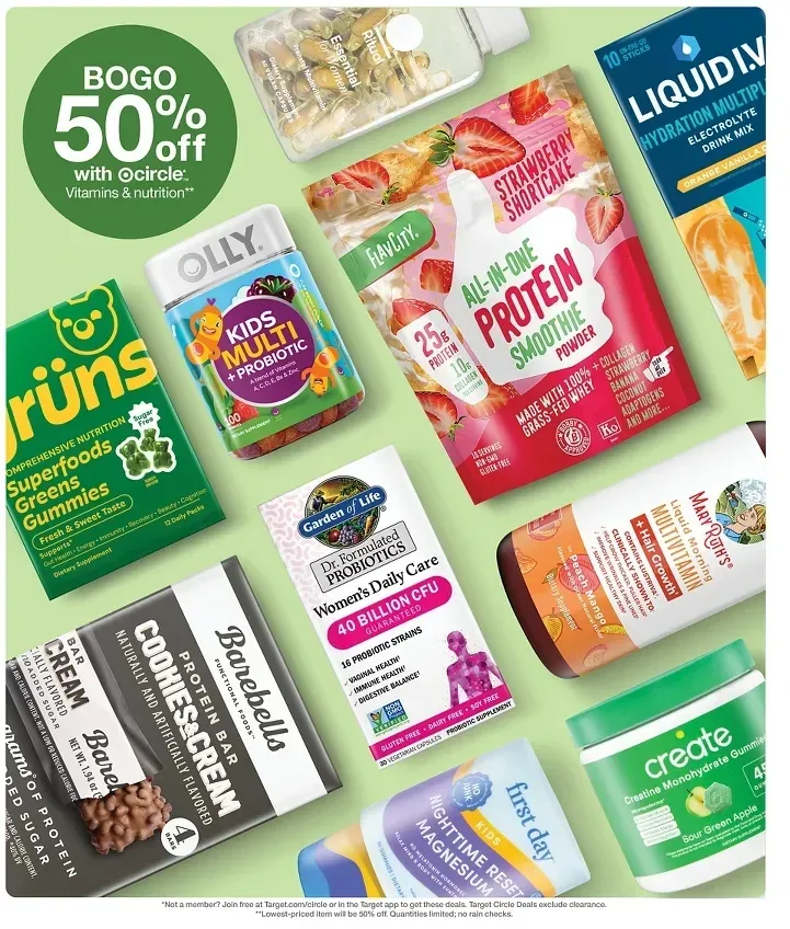 Target weekly ad page 1