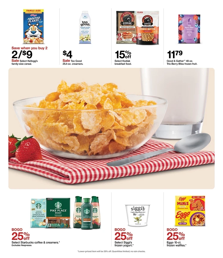 Target weekly ad page 1