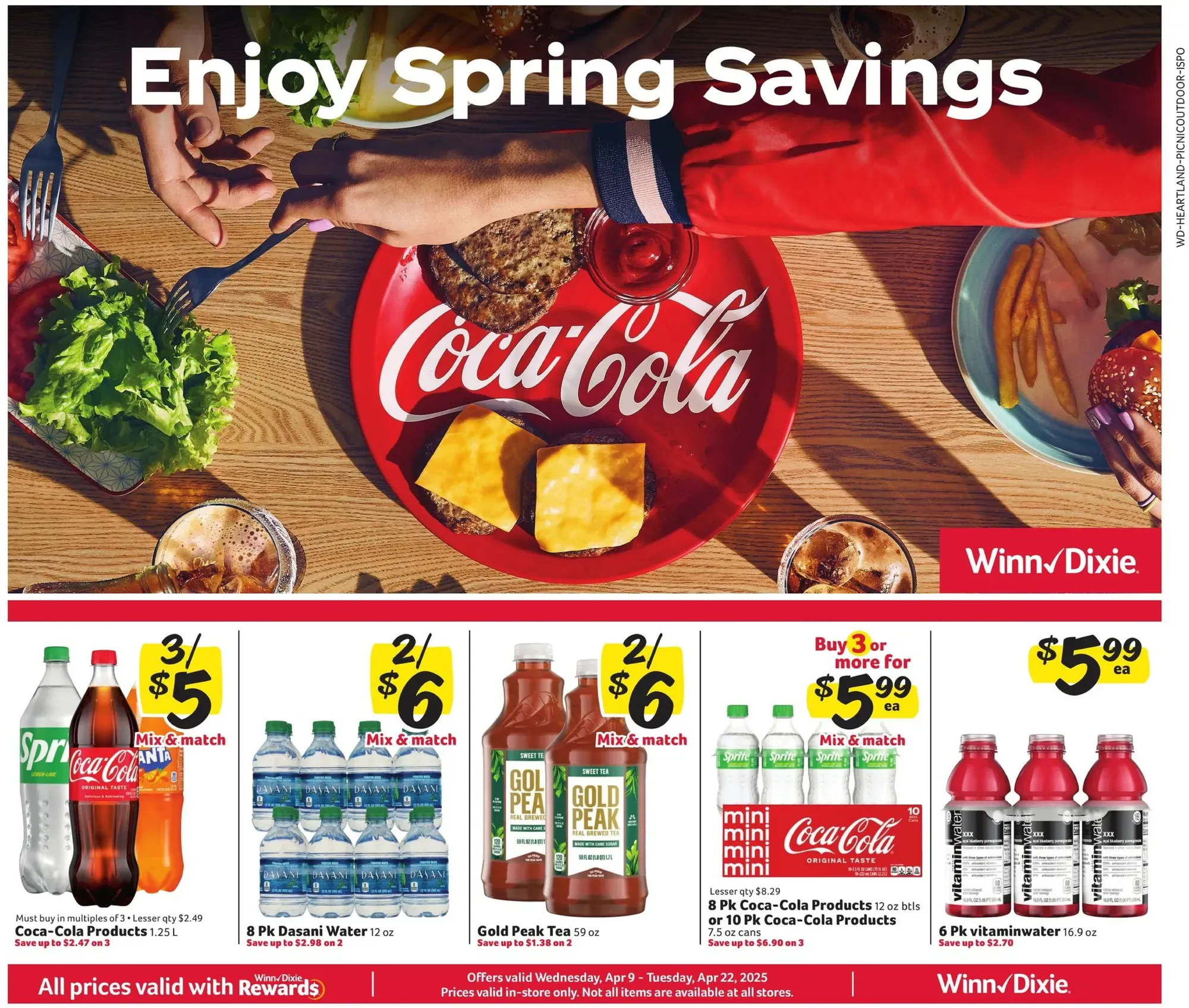Winn-dixie weekly ad page 1