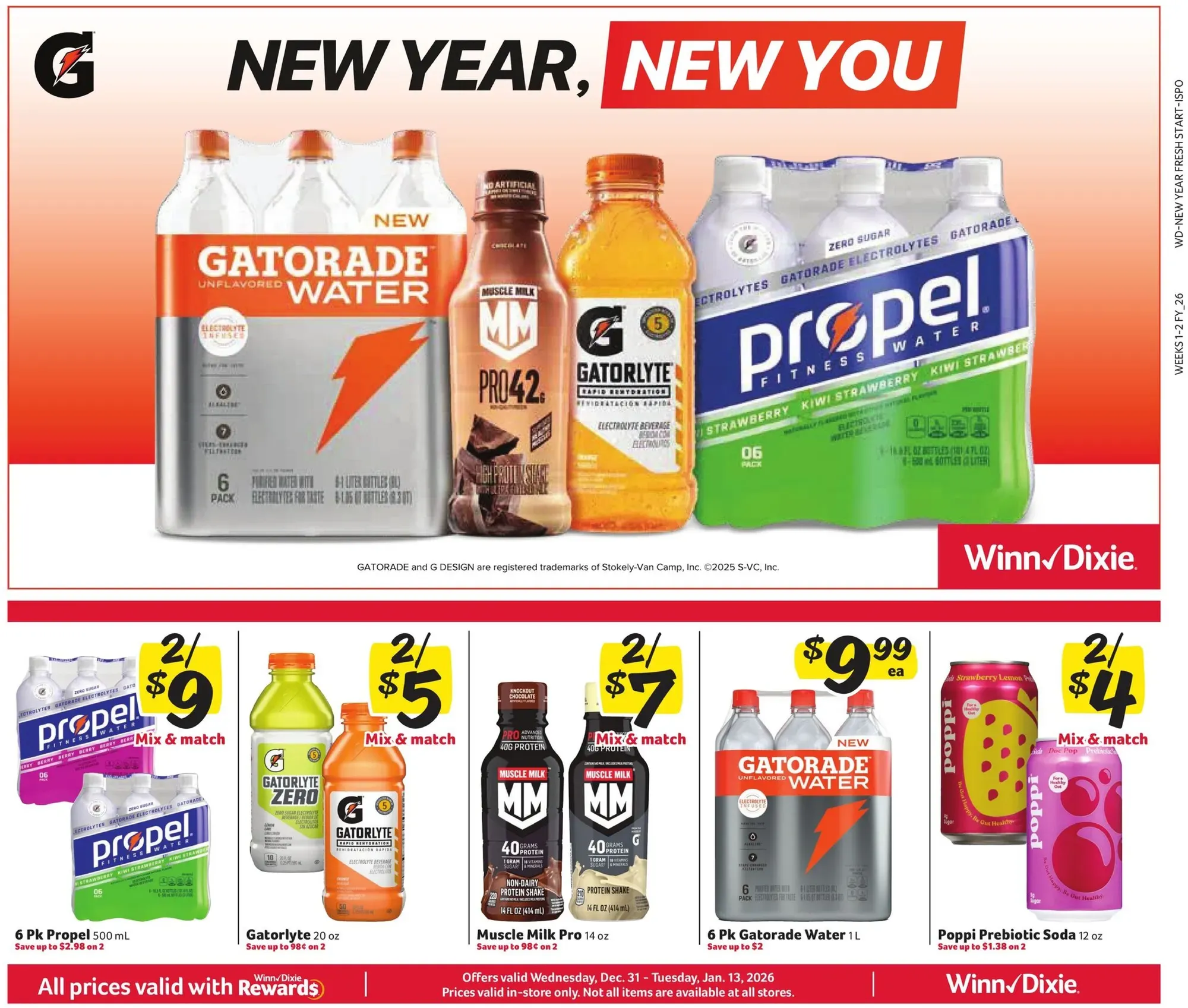 Winn-dixie weekly ad page 1