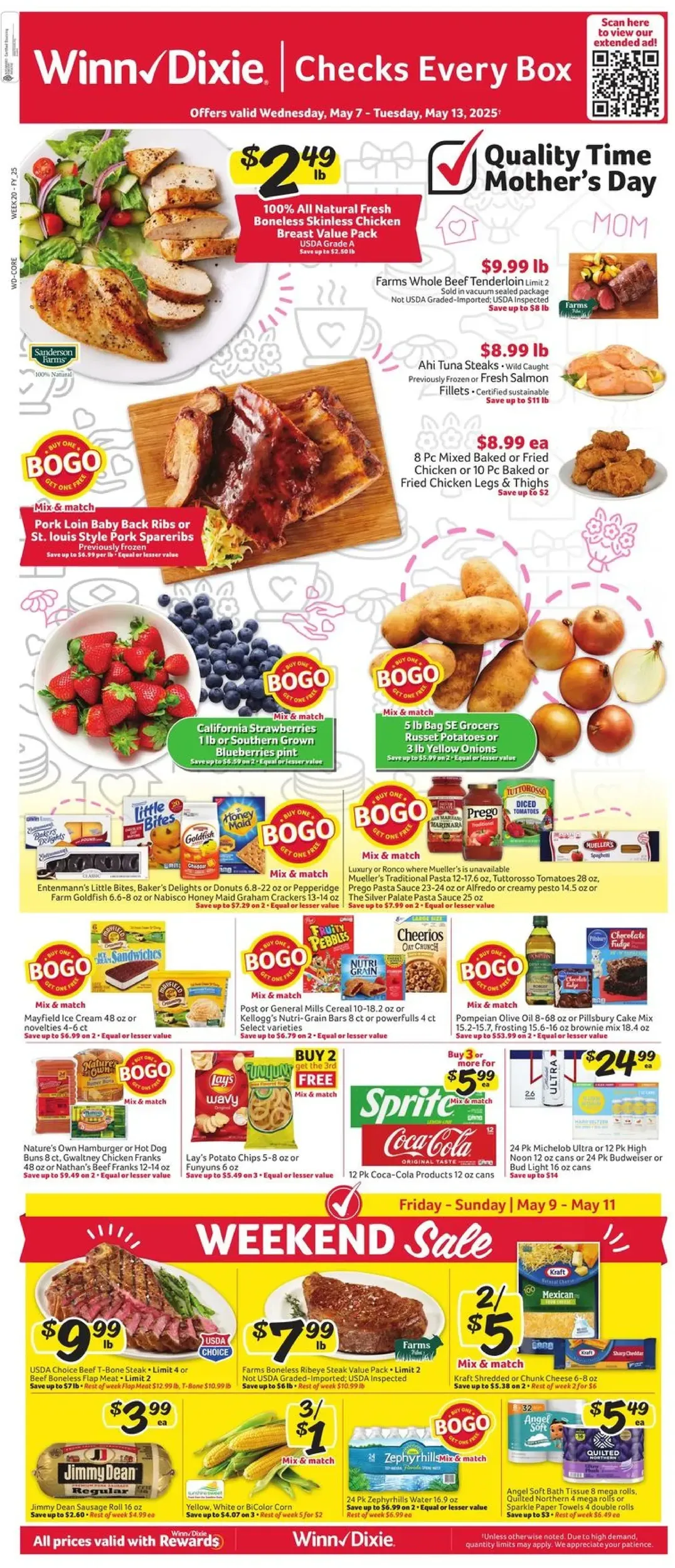 Winn-dixie weekly ad page 1